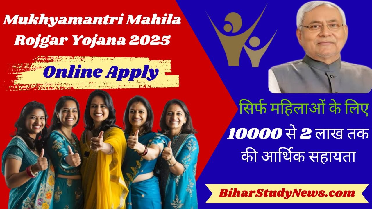 Bihar Mukhyamantri Mahila Rojgar Yojana 2025