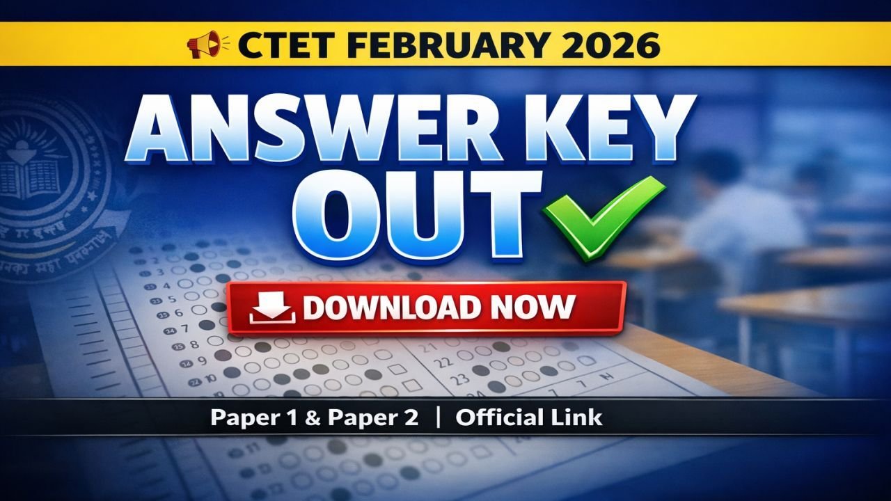 CTET February 2026 Answer Key Download