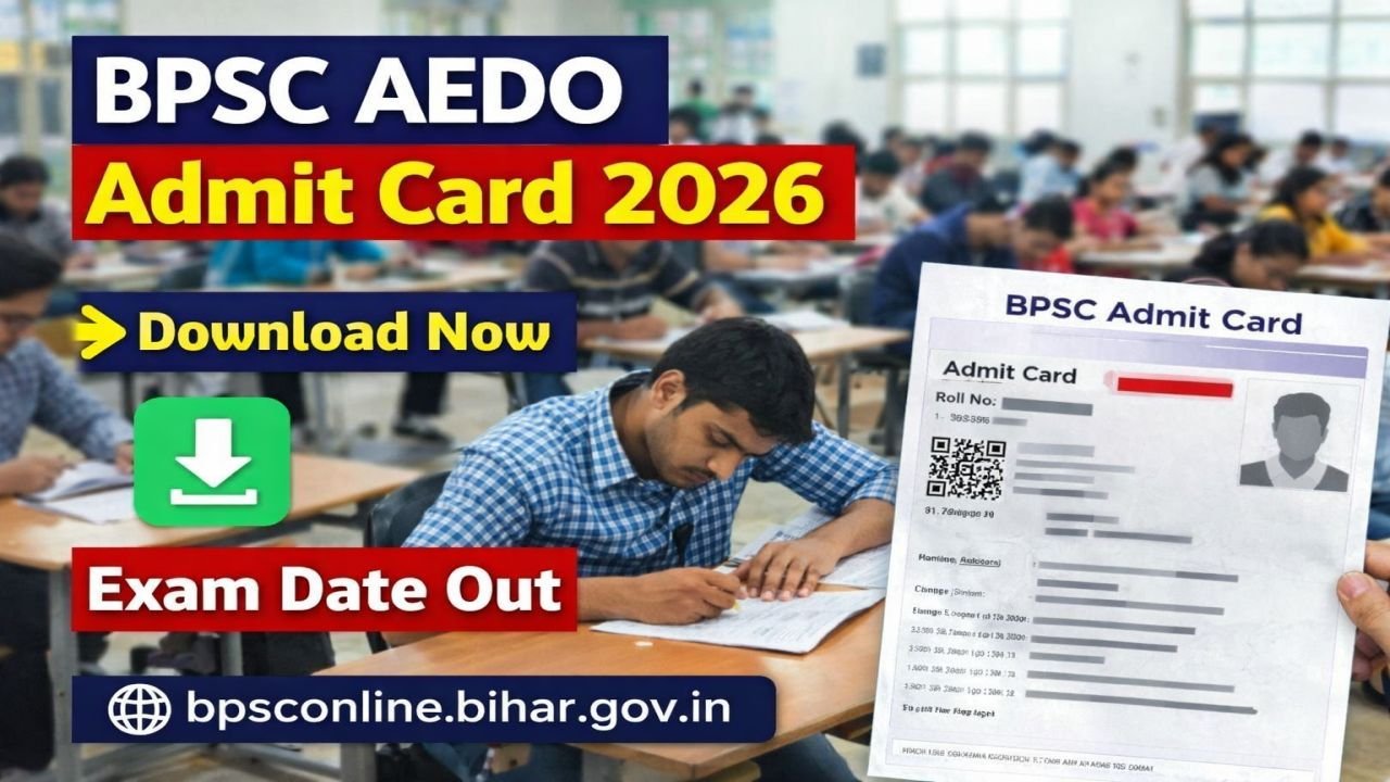 BPSC AEDO Admit Card 2026