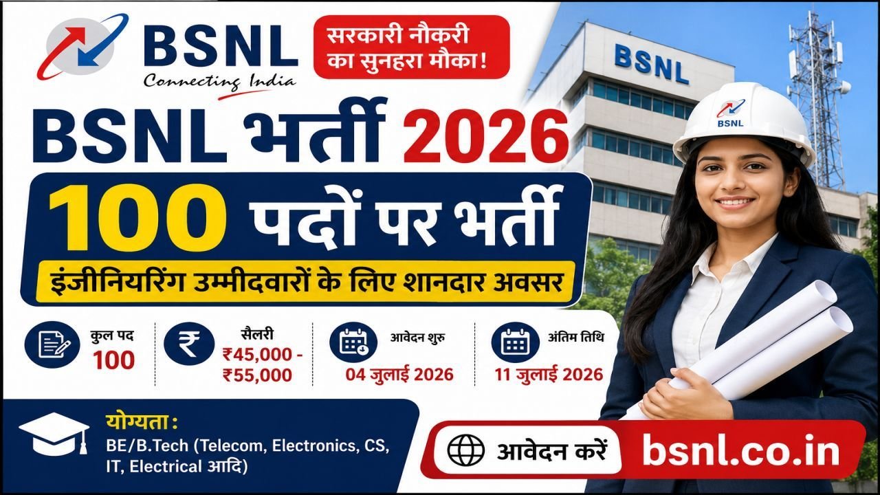 BSNL Recruitment 2026