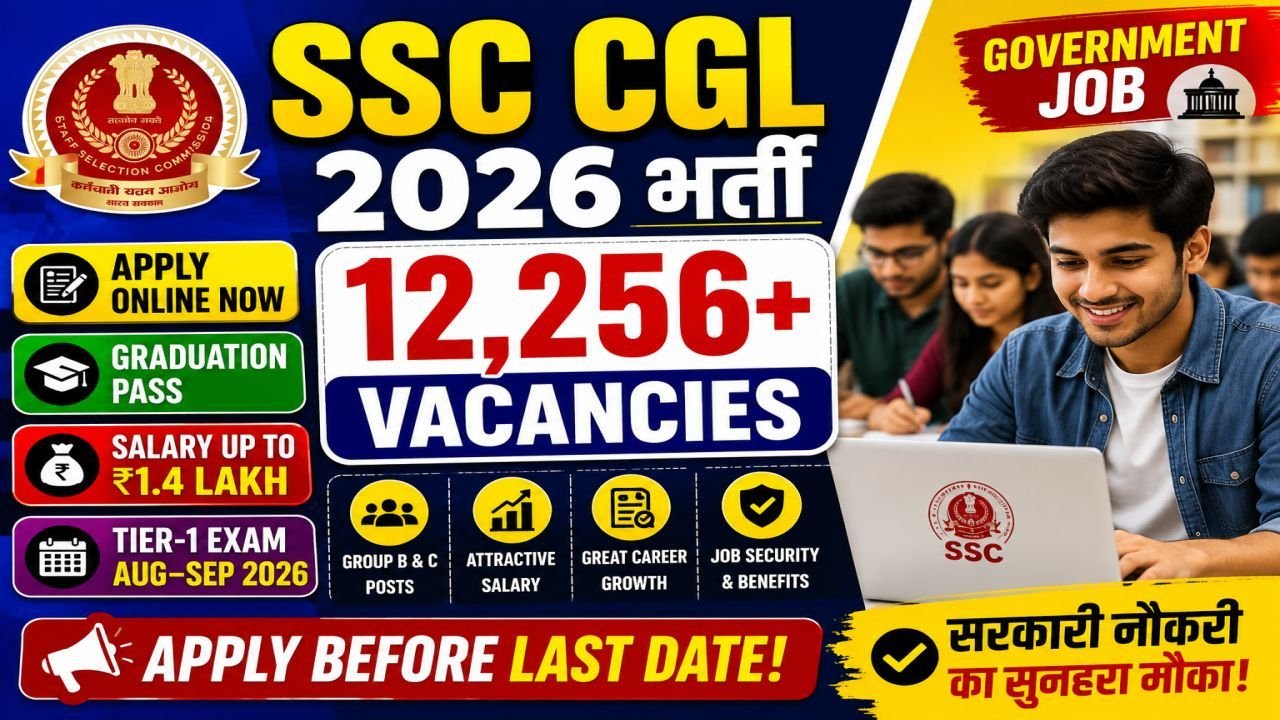 SSC CGL Recruitment 2026