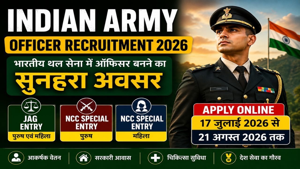Indian Army Officer Recruitment 2026