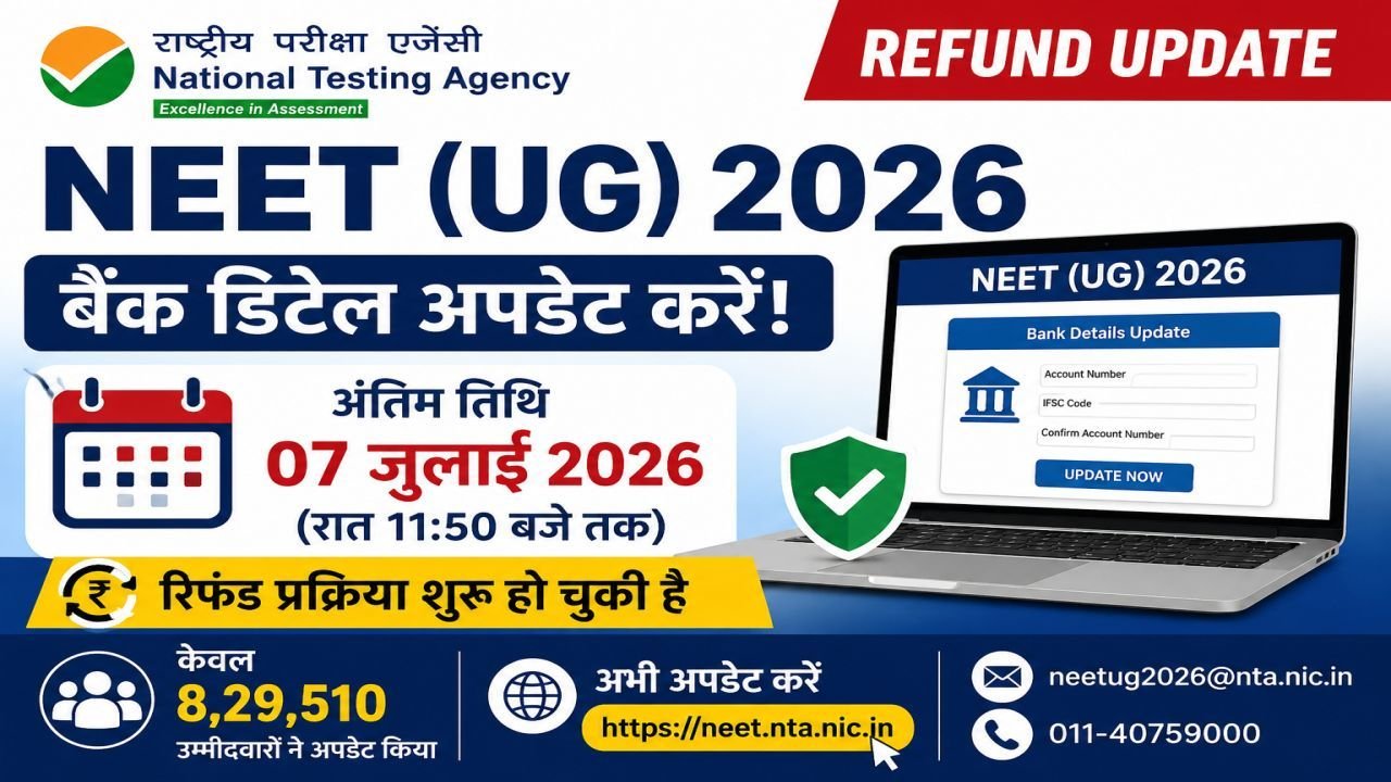 NEET UG 2026 Refund Update