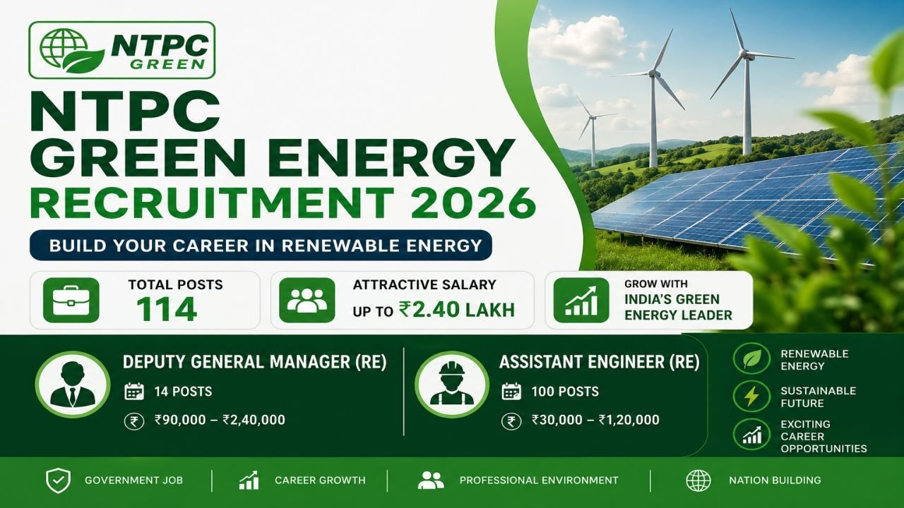 NTPC Green Energy Recruitment 2026