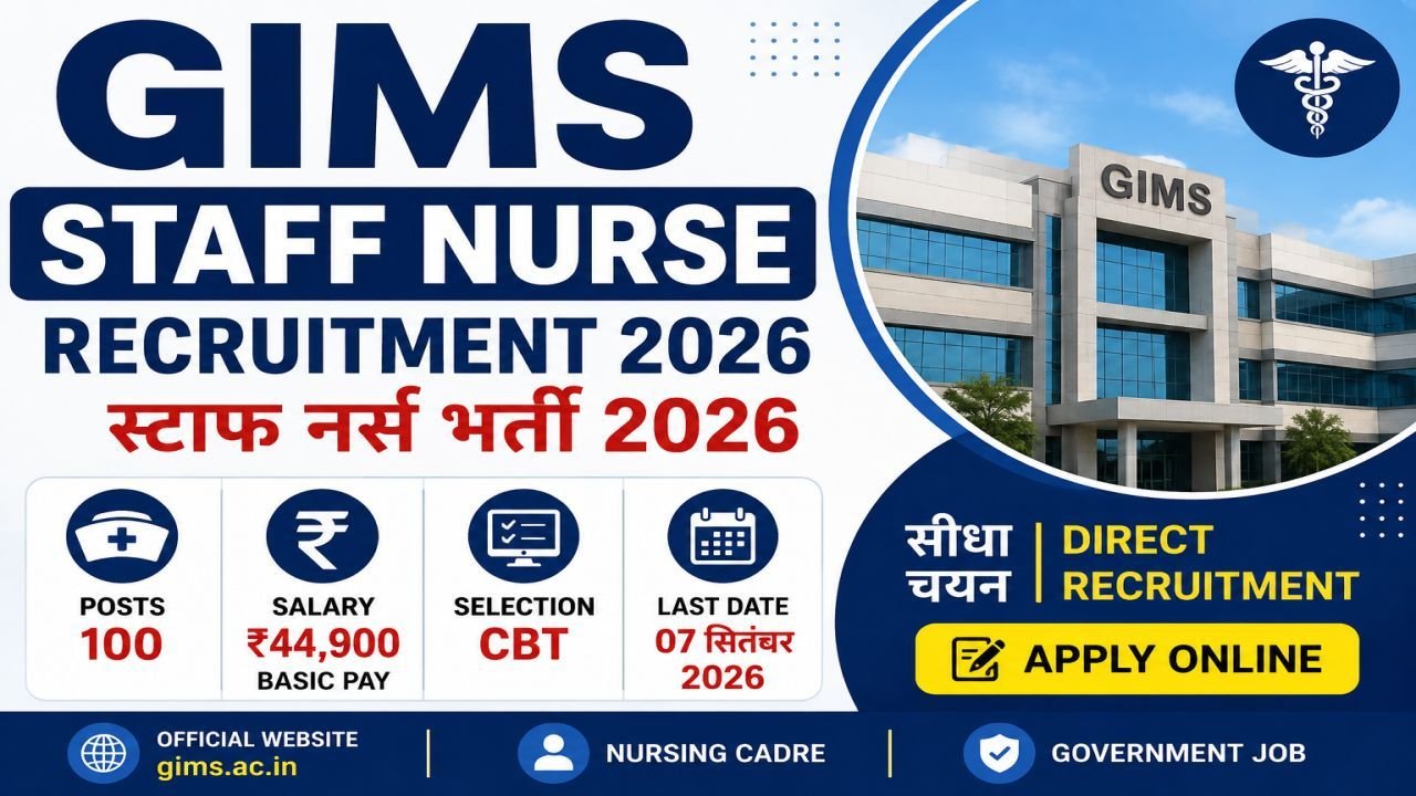 GIMS Staff Nurse Recruitment 2026