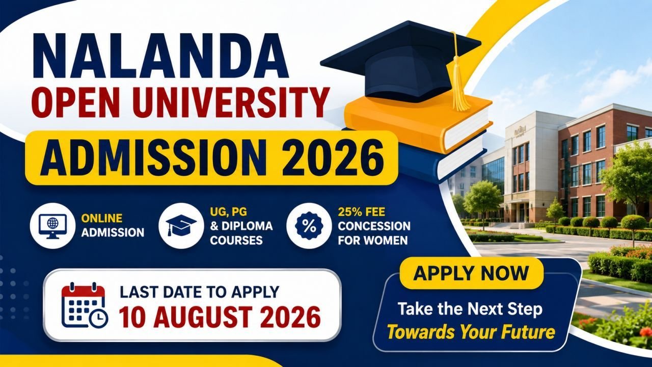 Nalanda Open University Admission 2026